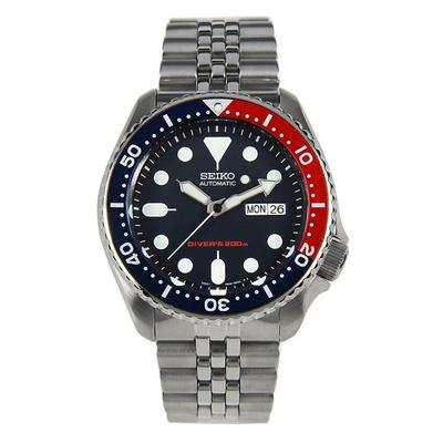 Восстановленные мужские часы Automatic Diver's 200M SKX009K2 с браслетом Jubilee