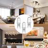 SDTC Tech 6 Pack Halogen Light Bulb for Whirlpool Microwave Oven, G9 120V 40W W10709921 Microwave Light Bulbs Compatible with Whirlpool KitchenAid