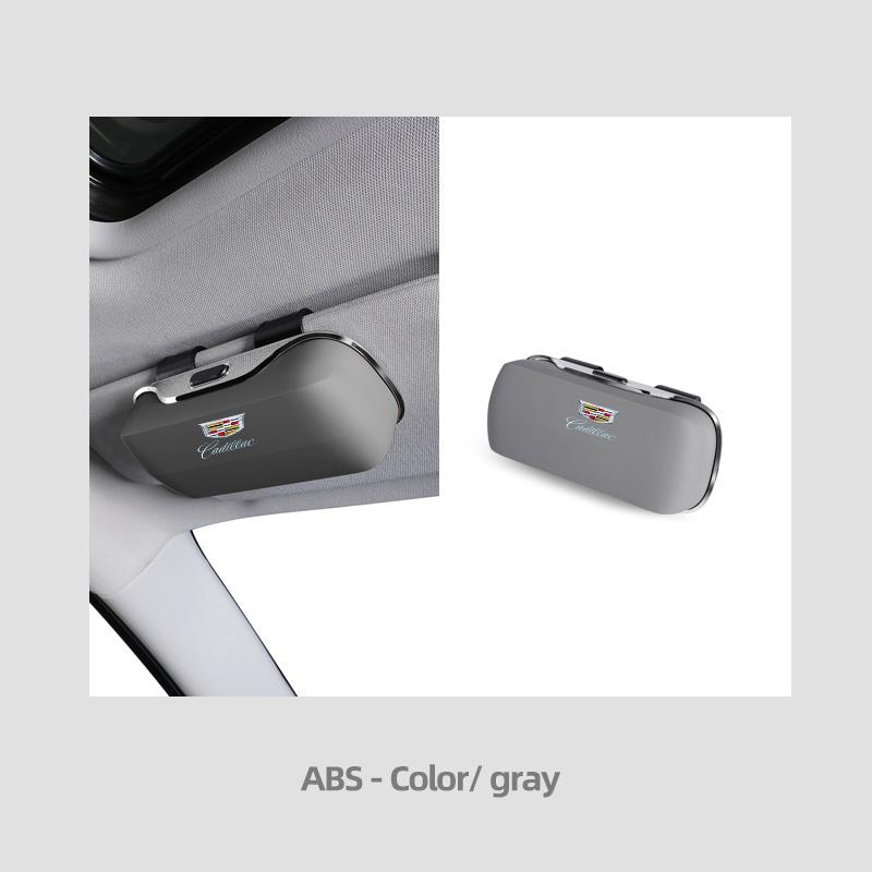 AABHX1 Sunshade Glasses Storage Box Flocking Lining Car Multifunctional Sunglasses For Cadillac XT4 XT6 CTS DTS STS XTS ATS BLS SLS CT5