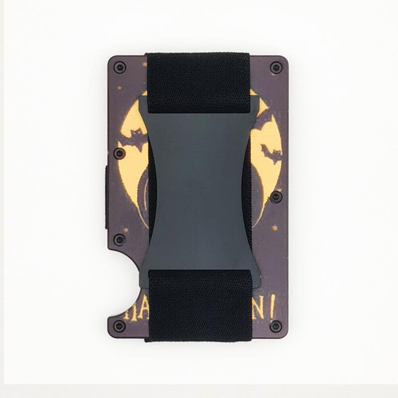 Новый кошелек из углеволокна с RFID-защитой и зажимом для денег