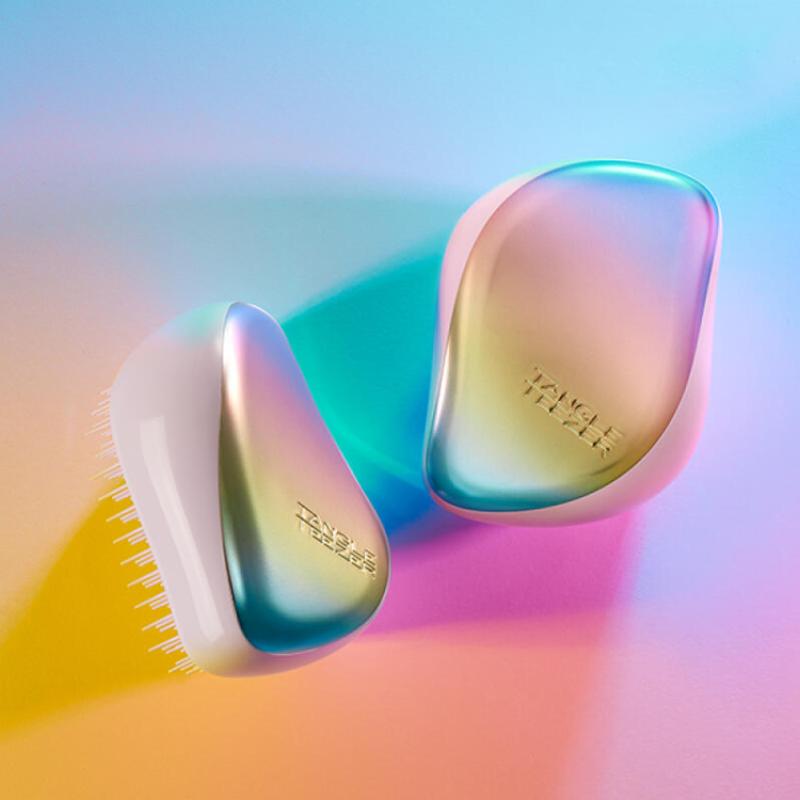 Tangle Teezer Компактная расческа Rainbow Chrome