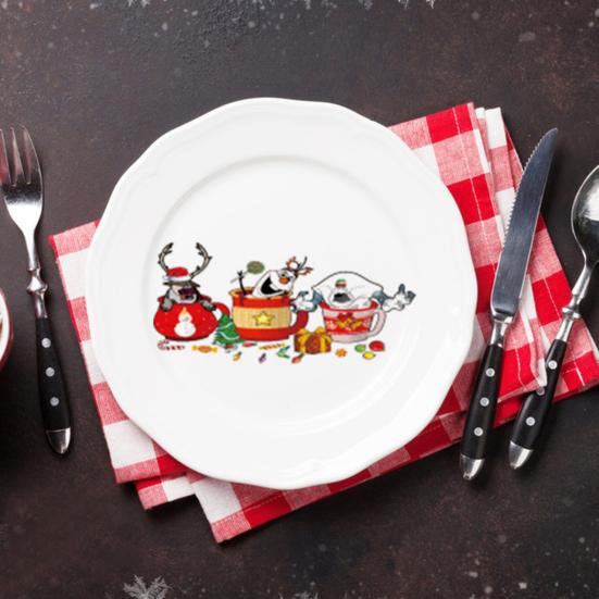 10 листов УФ-переносная наклейка DTF, рождественская тема, водонепроницаемая кружка для рукоделия, 16 унций, стеклянная чашка, обертка, набор наклеек для переноса