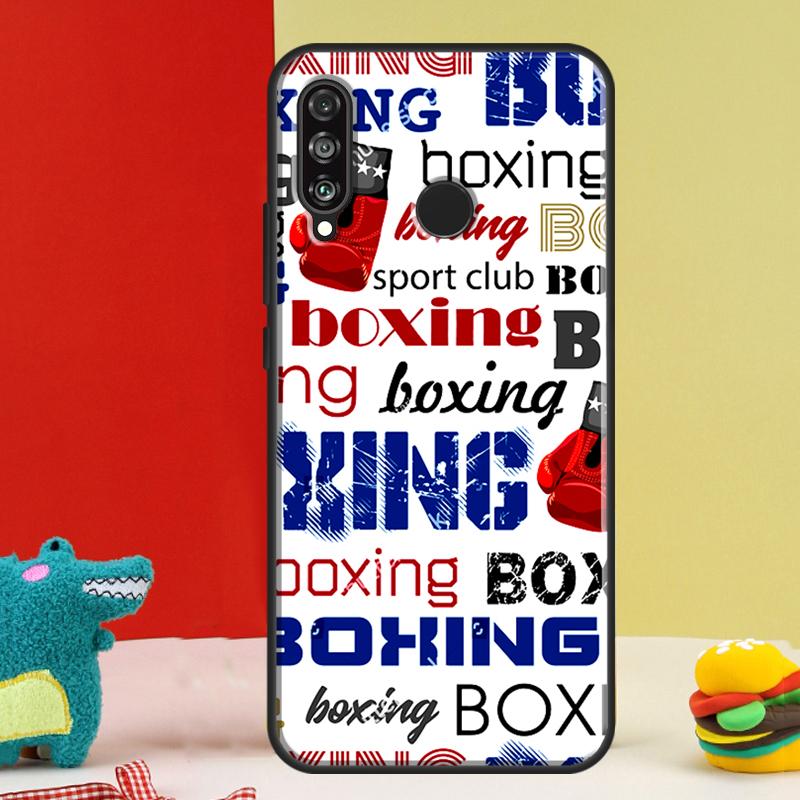 Боксерские перчатки для Huawei Nova 5T 9 10 SE 12i 12s 11i Y91 Y90 Y60 Y70 Y72 Y61 P60 P30 Pro P20 P40 Lite Чехол