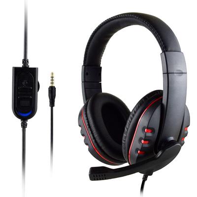 Проводные игровые наушники Игровая гарнитура Игровые наушники с микрофоном для PS4 Play Station 4 X Box One PC Басовая стерео ПК-гарнитура