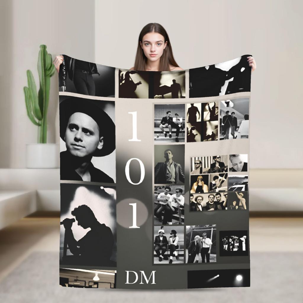 Depeches Band Mode Blanket Travel Office Flannel Bedding Throws For Outdoor Warm Custom Quality Bedspread Gift