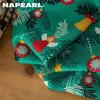 1 шт. шторы полублэкаут в рождественском стиле NAPEARL, шторы с мультяшным принтом для гостиной, спальни, балкона, окон, домашний декор
