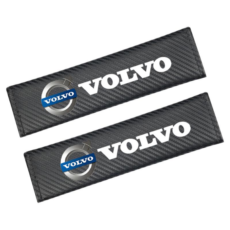 2pcs Carbon Fiber Cotton Protection Cover Case For Volvo XC40 XC90 V40 V90 V60 XC60 S80 S60 S90 C40 V70 XC70 Accessories