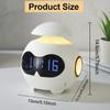 Умный будильник с подсветкой Emotion Alarm Clock Wireless HIFI Sound Bluetooth Speaker LED Display Digital Clock Nightlight Decor