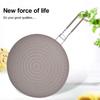 Silicone Frying Splatter Guards Universal Fit Easy Clean Splatter Guard Heat-resistant Splatter Screen Foldable Handle Splatter Guard