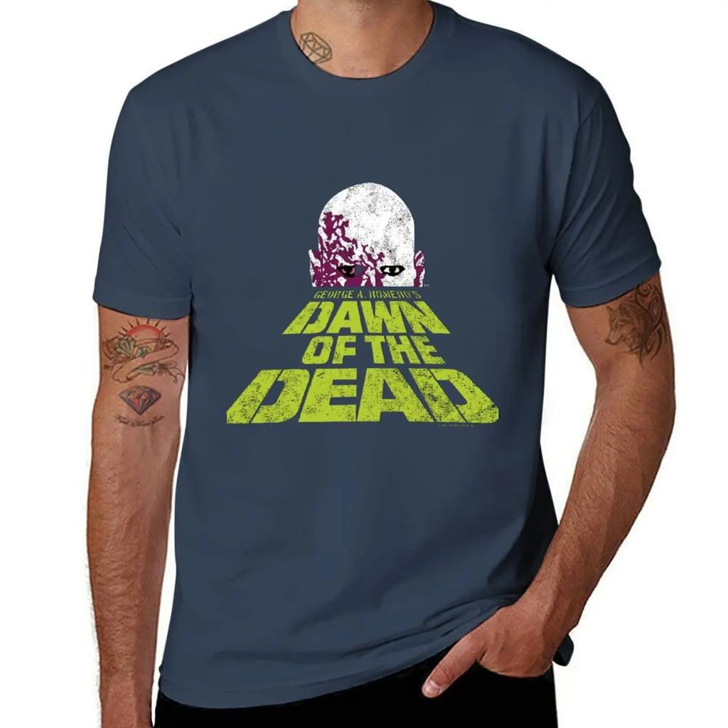 Dawn Of The Dead T-Shirt anime figures cute clothes korean fashion workout shirts for men