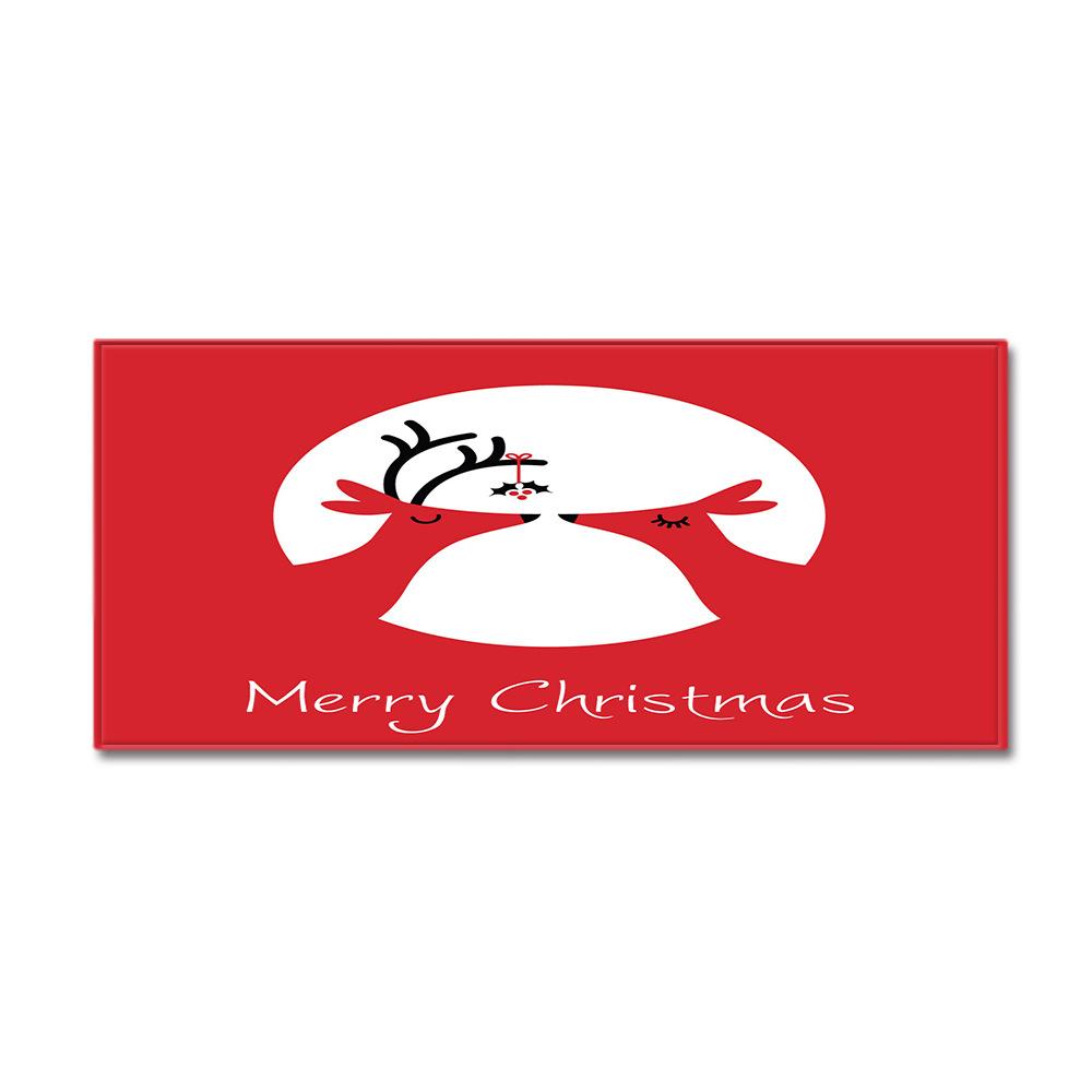 Рождественский кухонный песочный ковер придверный коврик длинный напольный коврик