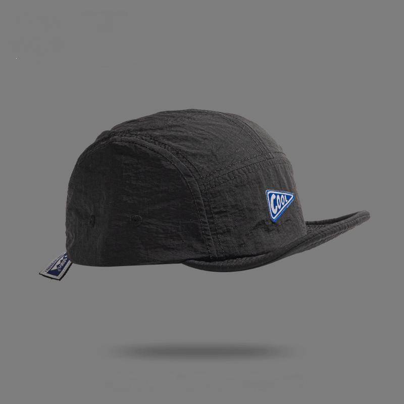Унисекс Винтажная 5-панельная Бейсболка с Вышивкой и Козырьком - Быстросохнущая Уличная Кепка от Солнца, для Мужчин Женщин Повседневный Спорт