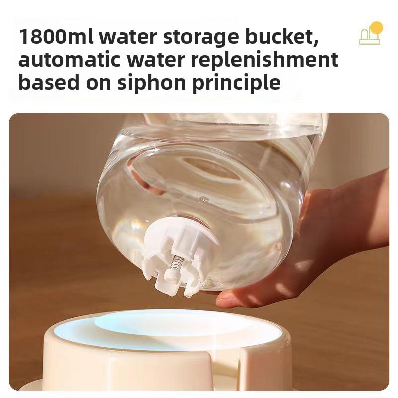 Автоматическая кормушка для кошек, миска для воды для кошек и собак, диспенсер для воды для питомцев два в одном, товары для питомцев, поилки