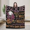 Clair Obscur Expedition 33 Esquie Velvet Throw Fashion Blanket Video Game for Sofa Knitted Fashion Blanket Outdoor Warm Multifunction