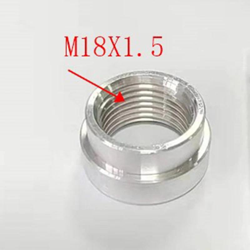 2PC 1/2 3/4 1/4 1/8 3/8 NPT M18X1.5 M16X1.5 M14X1.5Female Thread Weld On Bung Aluminum Female Weld on Fitting Bung Hose Adapter