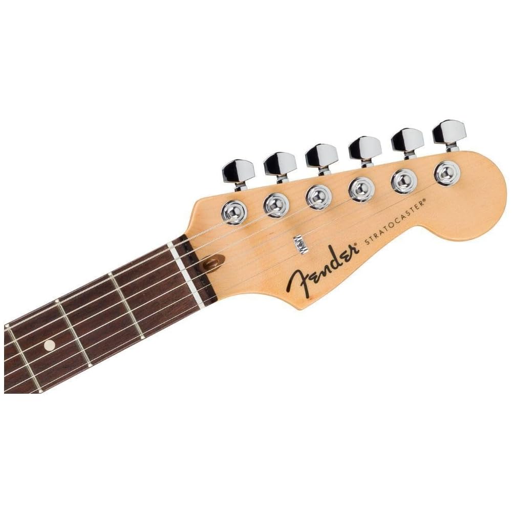 Fender Стандартная электрогитара Stratocaster® HSS, накладка на гриф из лавра, белый пикгард, цвет Candy Cola, с мягким чехлом.