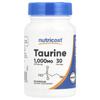 Taurine, 1,000Mg, 30 Capsules