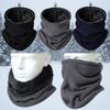 Fleece Lining Cycling Neck Warmer Thickened Neck Scarves Outdoor Warmer Fake Collar  Men Women