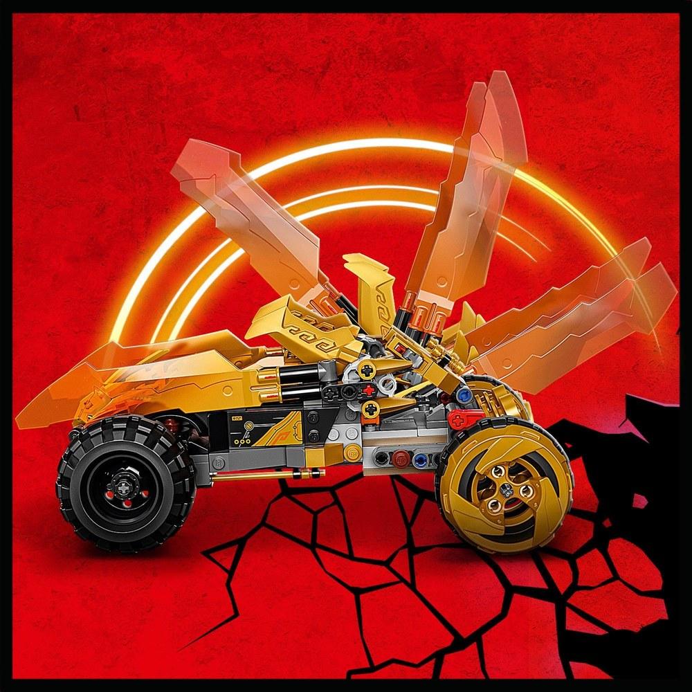 Конструктор LEGO Ninjago Драконий Круизер Коула 71769 Игровой Набор из Кубиков Подарочный Транспорт для Мальчиков от 8 лет