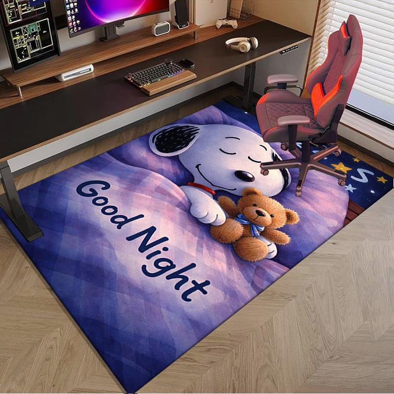 Snoo-dog Dreams On The Moon Carpet, Chair Rug,Rug for Office Bedroom living rooms, Doormat decor Fan Gift Christmas Gift