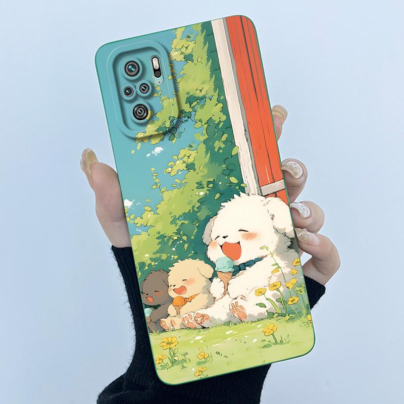 Чехол для телефона Xiaomi Poco M5s Чехол PocoM5s Модный Простой Бабочка Цветочный Мягкий Жидкий Силикон Чехол Для Poco M 5s Fundas