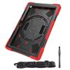 Rugged Tablet Case Drop Protection Tablet Shockproof Shell with Hand Strap Stand Shoulder Strap for
