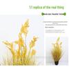 Pastoral Wheat Ears and Rice Field Simulation Décor