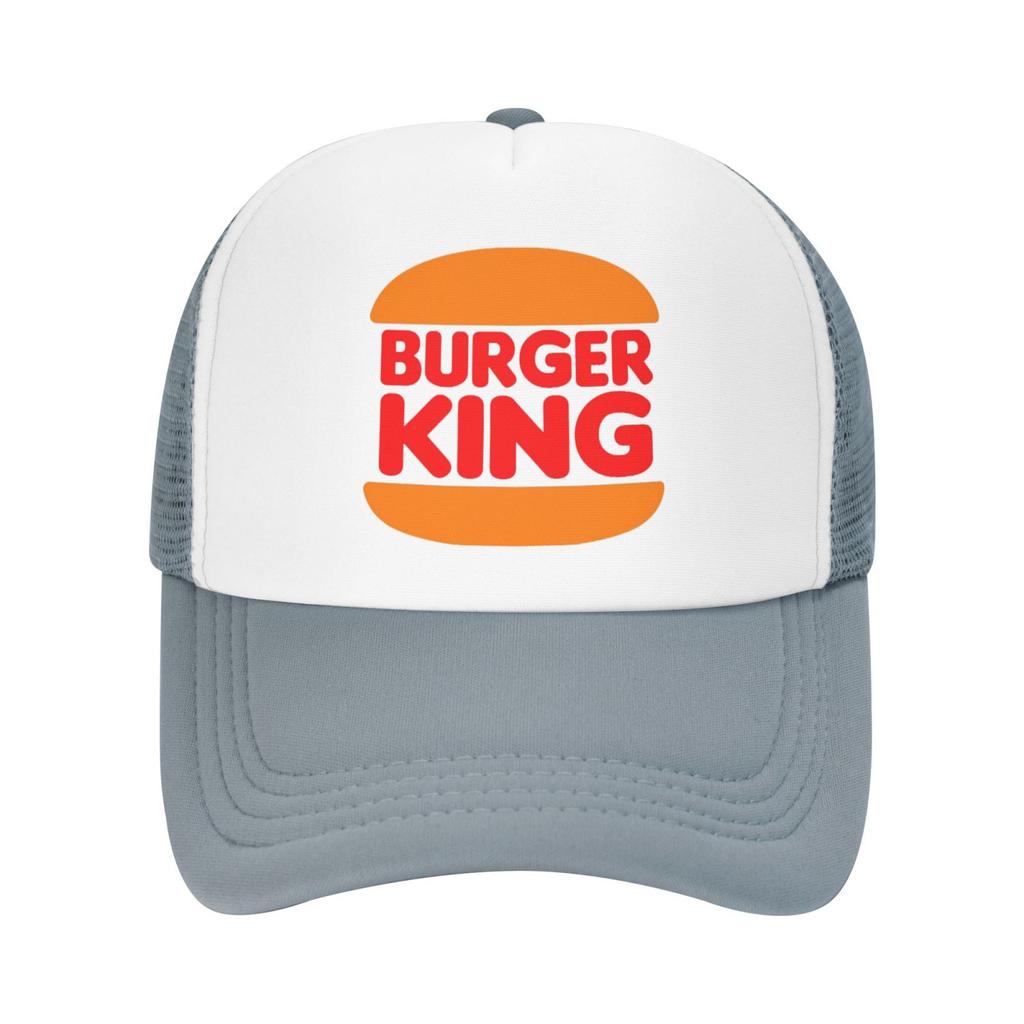 Лето 2024 Новое поступление Бейсболка с принтом Burger King Печать Хлопковые бейсболки Унисекс Кепка Шляпа для гольфа