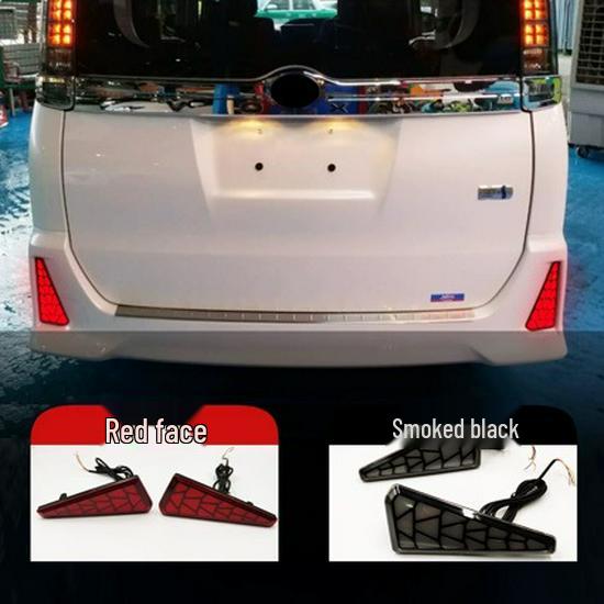 Модификация заднего светодиодного противотуманного фонаря бампера Toyota Noah 2014-2019