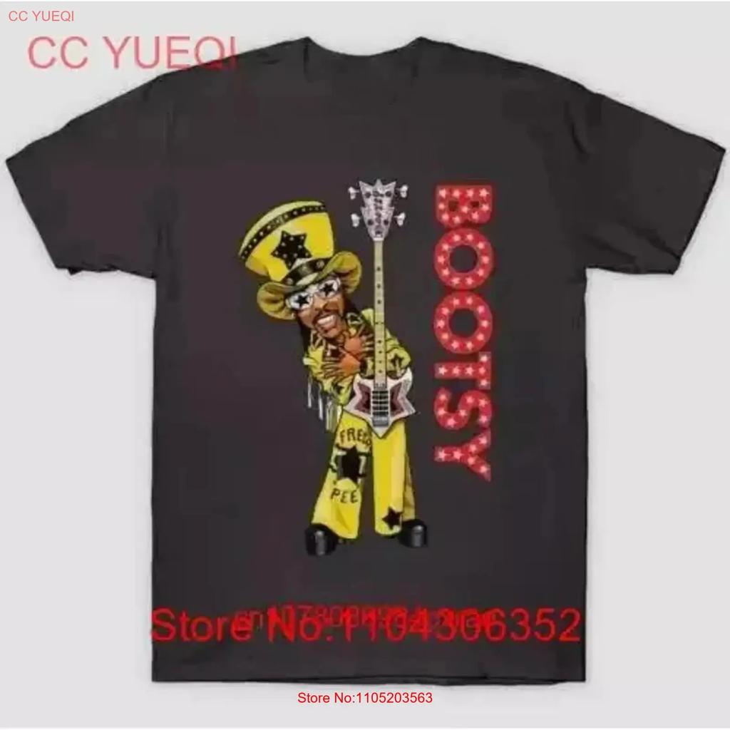 Новая мультяшная футболка Bootsy Collins мужская с коротким рукавом унисекс ГОРЯЧАЯ винтажная стираная топ для повседневной носки универсальный стильный