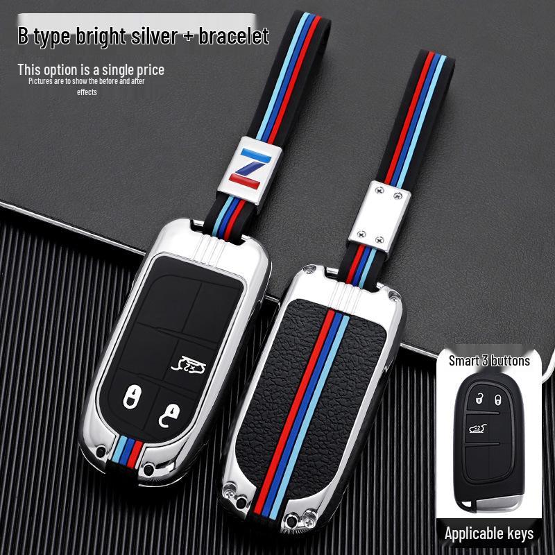 Чехол для ключа-брелока Chrysler 300C/Dodge/Fiat с пряжкой