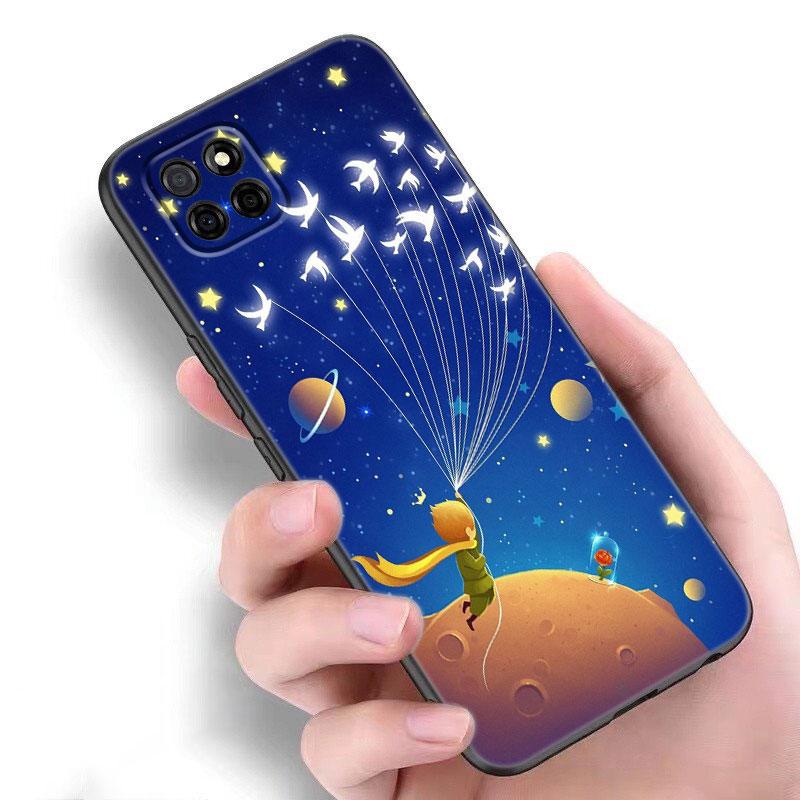 Чехол для телефона Art Little Prince для Samsung A04 A21 A30 A50 A52 S A13 A14 A22 A23 A32 A53 A73 5G A11 A12 A31 A33 A51 A70 A71 A72