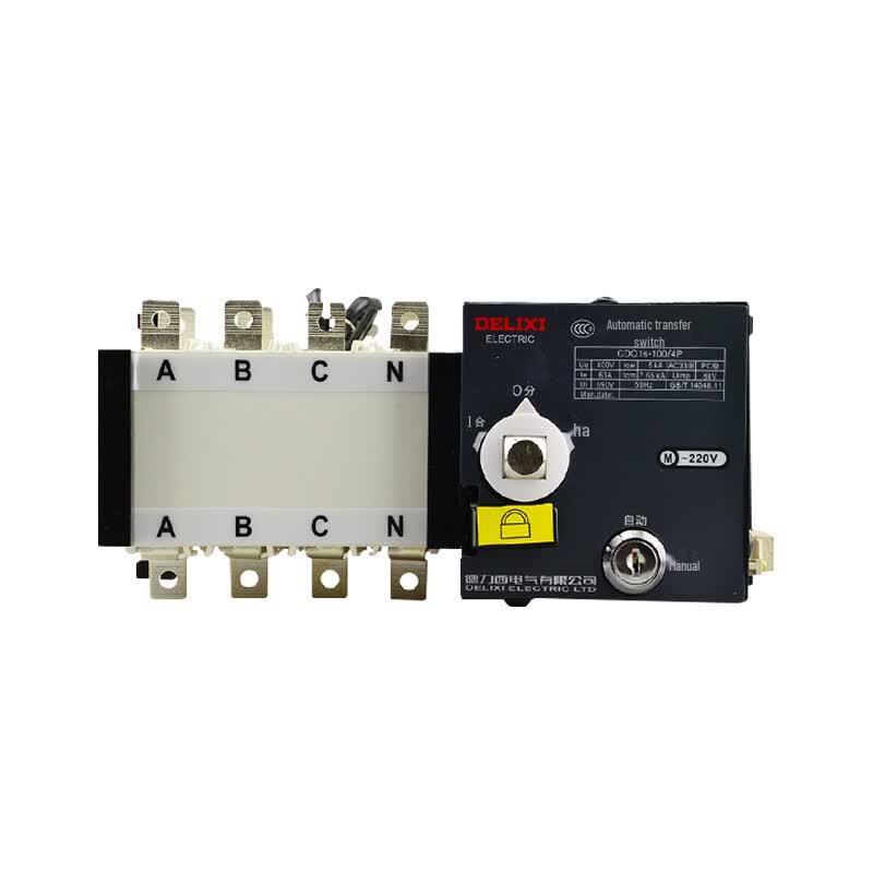 Автоматический переключатель фаз DELIXI CDQ1s-100/4