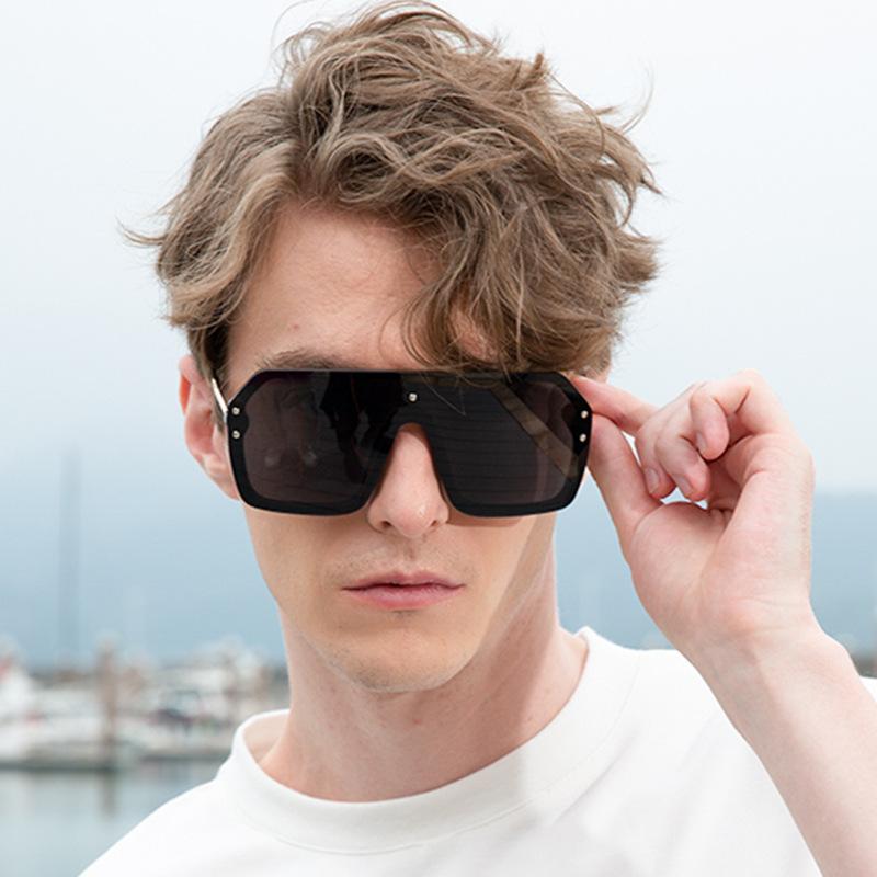 Цельные очки Цельные солнцезащитные очки Солнцезащитные очки Infinity Женские высококачественные квадратные солнцезащитные очки