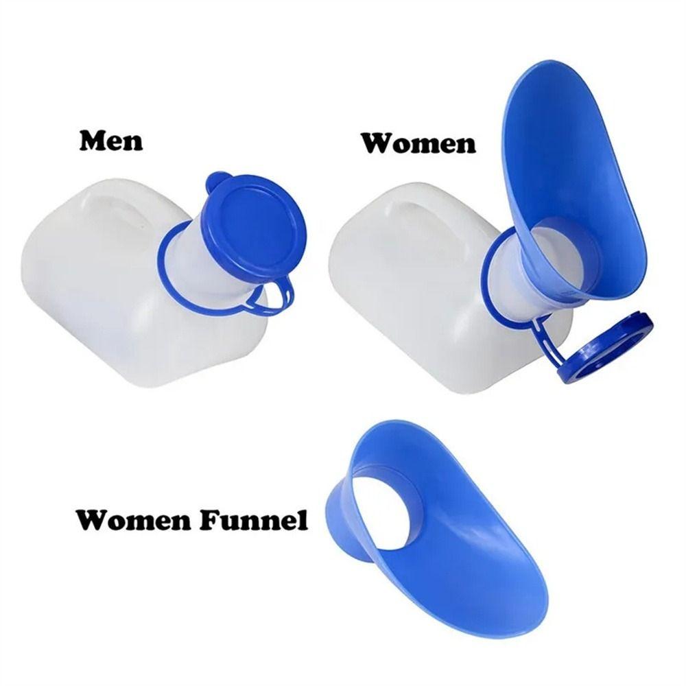 1000ml Mobile Toilet Pee Storage Tool Car Urine Bottle Journey Urinal Long Distances Travel