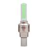 Tire Valve for Car, Bicycle, Motorcycle, LED Flash Light, Wheel Valve Cap, Good Quality Light, 2 Pcs Green -WGHY2918