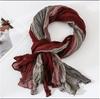 Women's Elegant Multicolor Gradient Scarf Soft Lightweight Breathable Sacrf Spring/Fall/Winter Bohemian Style Accessory