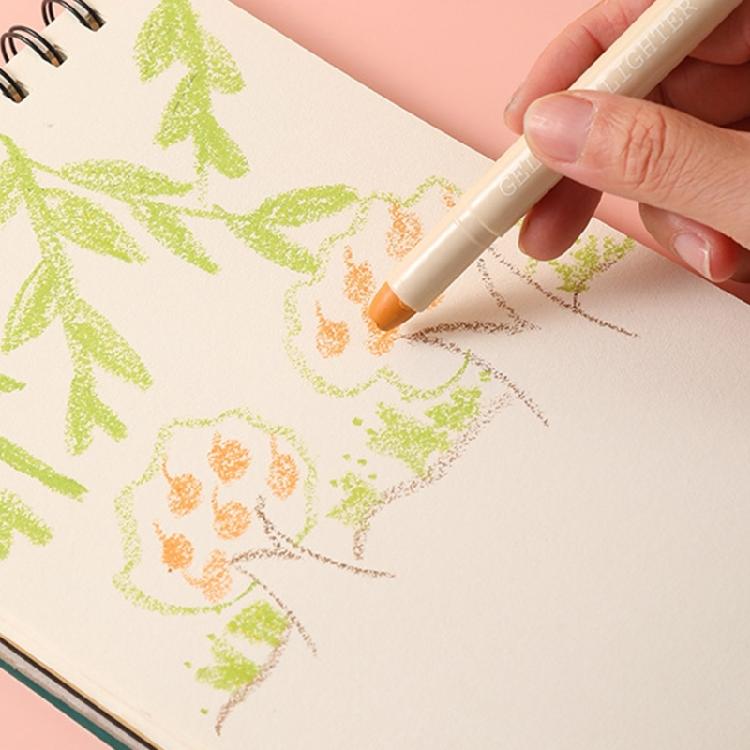 Набор из 8 многофункциональных текстовыделителей Эстетичный маркер-выделитель Флуоресцентная ручка Ручка-маркер для Библии для студента