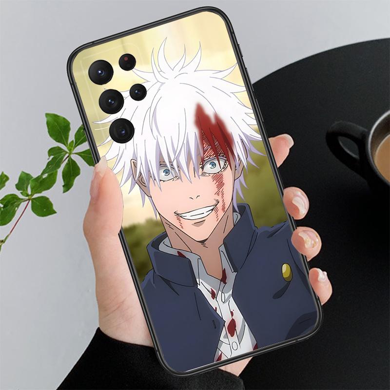 Чехол для телефона Satoro Gojo Jujutsu Kaisen Для Samsung A55 A16 A56 A36 A23 A35 A15 A53 A54 A33 A34 A25 A05S A52 A52S A14 A13 A71