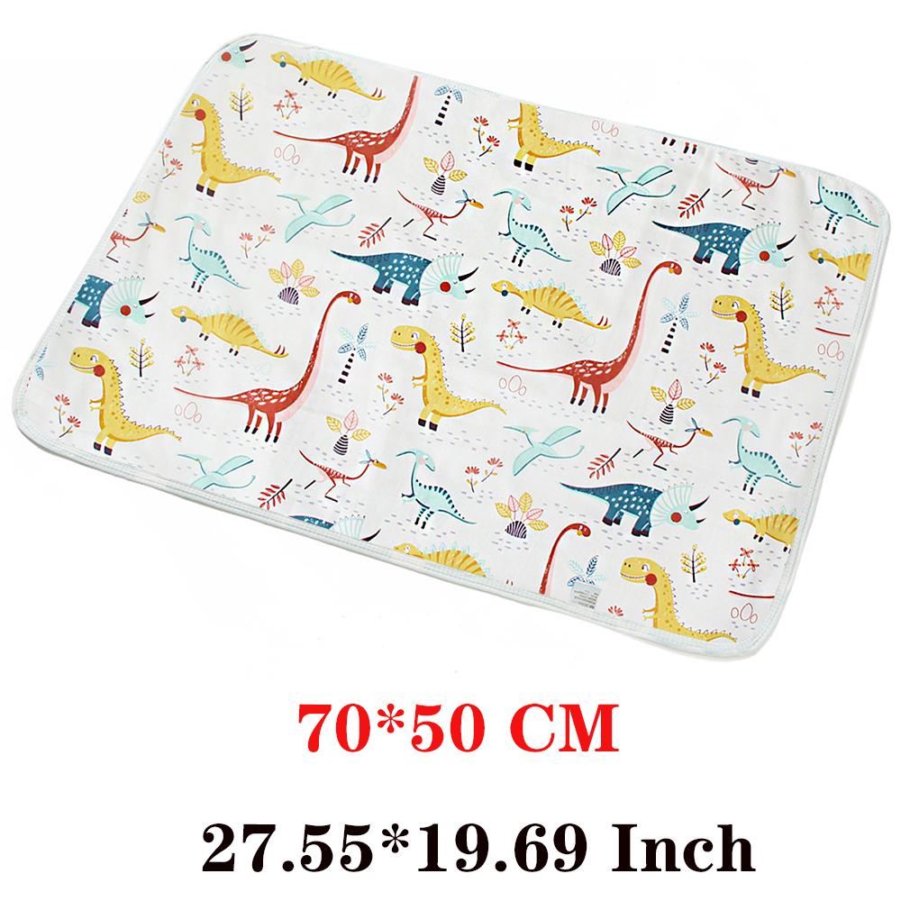 Водонепроницаемый детский пеленальный коврик, многофункциональный коврик для пеленания, моющиеся многоразовые герметичные гигиенические коврики
