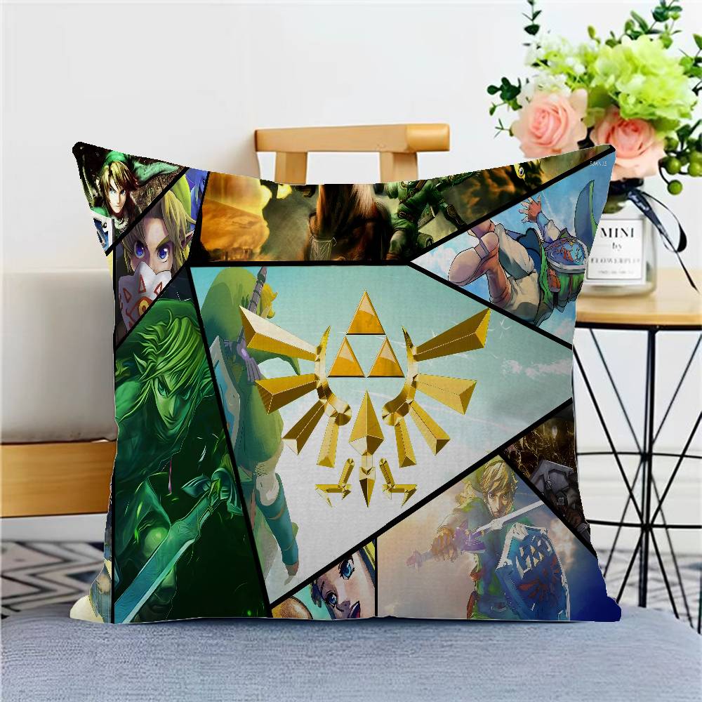 Легенда о Z-Zeldas Чехол для подушки для игры Дюймы Декор фермерского дома Домашние наволочки для диванных подушек для украшений