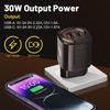30 Вт USB и Type-C Двойной Интерфейс PD Быстрое Дорожное Зарядное Устройство (Стандарт США/ЕС)