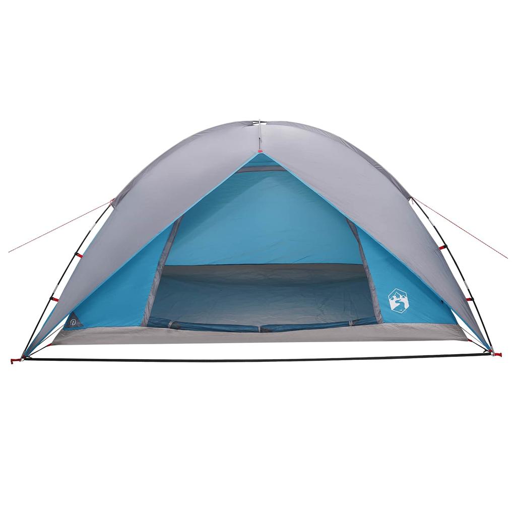Camping Tent with Rainfly Waterproof Blue 360 x 245 x 185 cm