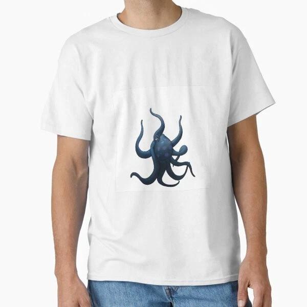 Kraken Classic Tshirt Made In Usaaus Tshirt S2xl