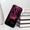 Чехол для телефона J-JUICY C-COUTURE для iPhone 17,16,15,14,13,12,11 Plus,Pro Max,XS, Мягкий черный чехол