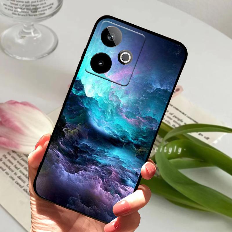 Для Realme GT 7 7T Чехол Модный Рисунок Мягкий Силиконовый Корпус Защита Задняя Крышка Для Realme GT7 T Ударопрочный Funda Coque