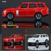 1:64 Range Rover 50-летний юбилей Литая модель из сплава Игрушечная машина Колеса скользят вперед Металлический кузов Резиновые шины Автомобиль Рождественский подарок