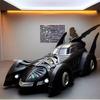 1/18 Scale Classic Movie Car Second Chariots Batmobile Alloy Concept Bat Sports Car Metal Metal Racing Car Model Sound Light Kids Toys