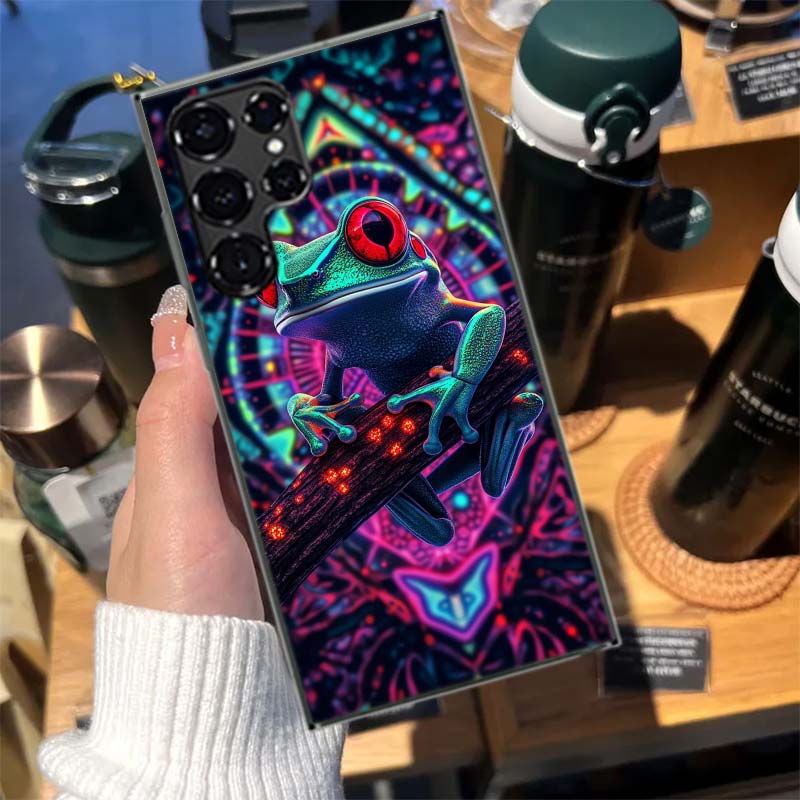 Почему лягушки важны Чехол для телефона Samsung Galaxy S26 Ultra S25 Edge S24 S23 FE S21 Plus S20 S22 S10 Чехол TPU Capa Sh