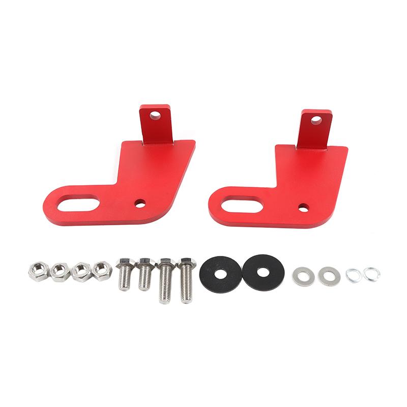 TESIN Car Towing Bars Kit For Suzuki Jimny 2019 2020 2021 2022 2023 2024 Front Rear Bumper Bar Towing Trailer Hook Accessories